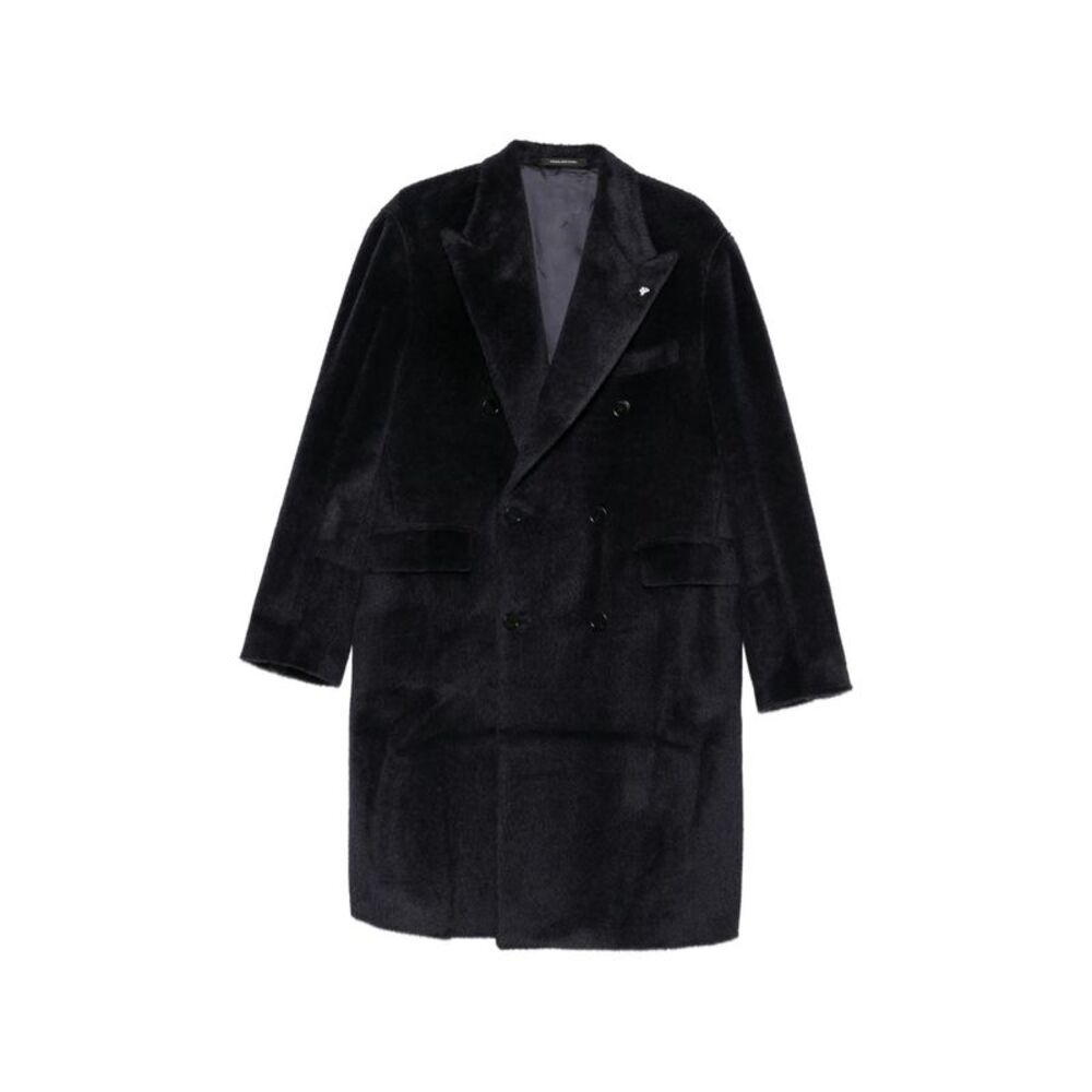 Tagliatore Blue Coats - Double Breasted Coats Men